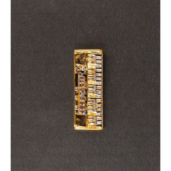 Pin Keyboard goldfarben