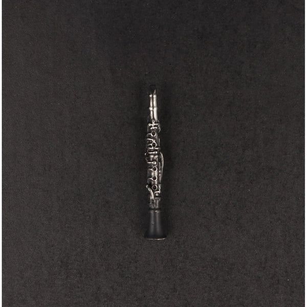 Pin Klarinette versilbert Clarinet