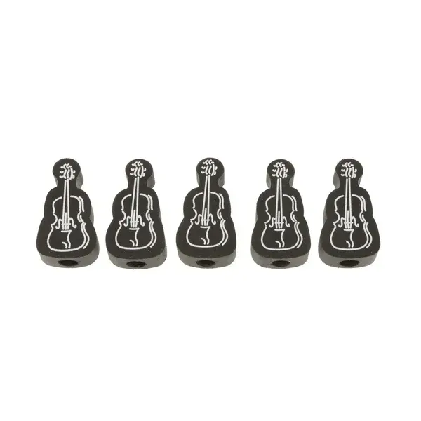 5 Stück Radierer Geige Violine Cello Bratsche