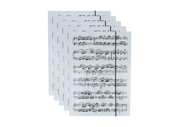 Sammelmappe Noten weiß 5 Stück Sammelmappe Noten weiß 5 Stück