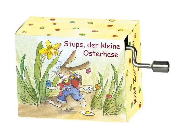 Spieluhr Drehorgel Stups der kleine Osterhase
