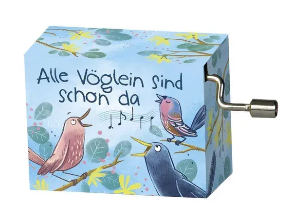 Spieluhr Drehorgel Alle Vöglein sind schon da