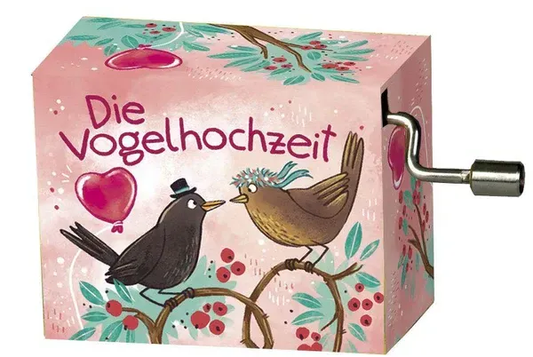 Spieluhr Drehorgel Die Vogelhochzeit