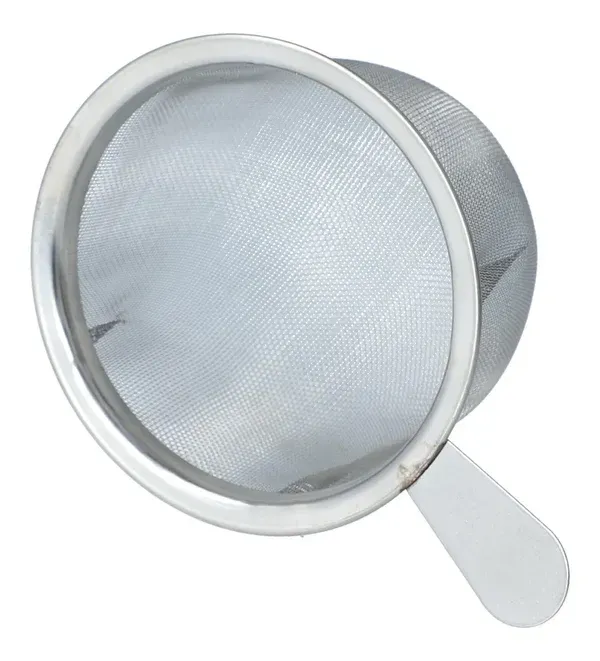 Teesieb aus Edelstahl für Tassen im Durchmesser bis 8,9 cm