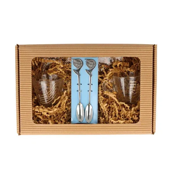 Geschenkset für Musiker Thema Espresso Horn