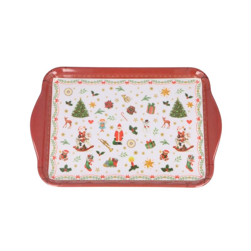 Tablett Servierbrett 13 x 21 cm