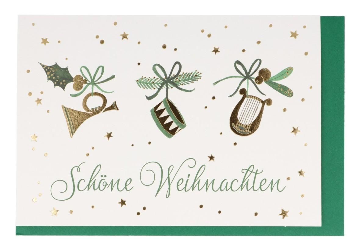 Karte schöne Weihnachten
