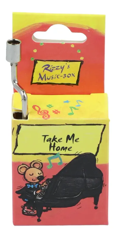 Spieluhr Drehorgel Musicbox Take me Home von John Denver