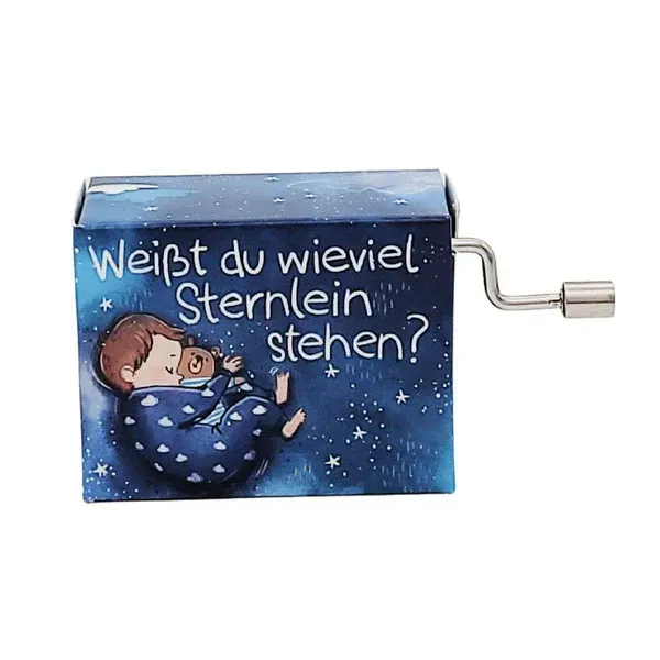 Spieluhr Drehorgel Musicbox Weißt du wieviel Sternlein stehen