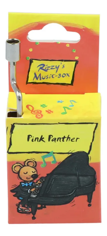 Spieluhr Drehorgel Musixbox Pink Panther von Henry Mancini