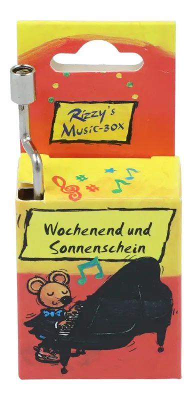 Spieluhr Drehorgel Musicbox Wochendend und Sonnenschein von Comedian Harmonists