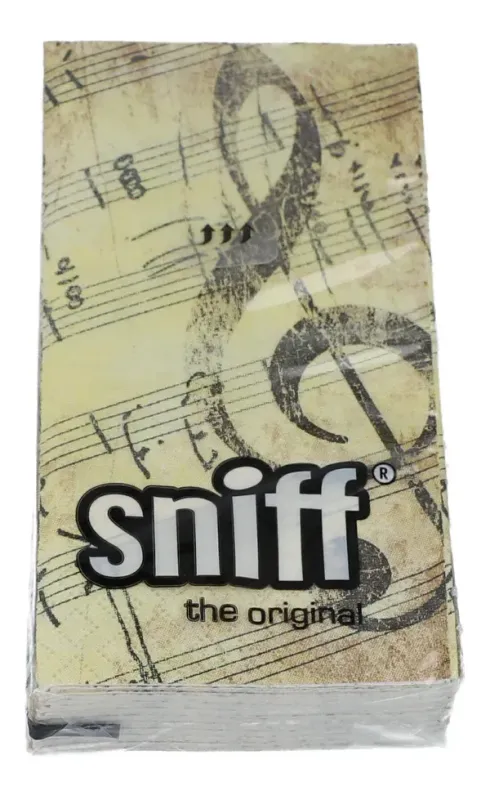 10 Päckchen Taschentücher Notenschlüssel Papiertaschentücher