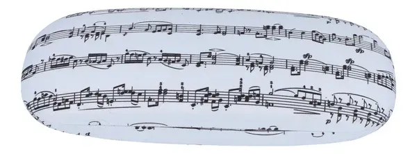 10 Stück Brillenetui Noten