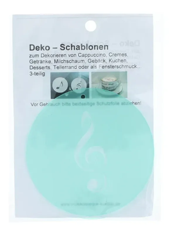 10 Stück Set 3 verschiedene Schablonen