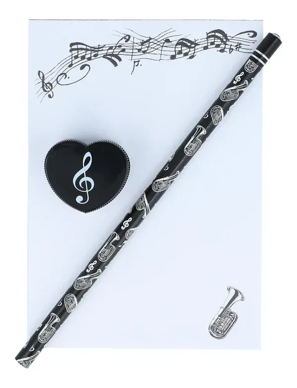 Block + Stift + Spitzer Design Tuba Bass