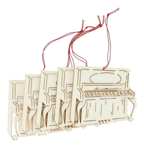 Anhänger Klavier Piano 5 Stück