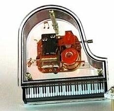 Spieluhr Flügel Piano Klavier Melodie Elise von Ludwig van Beethoven