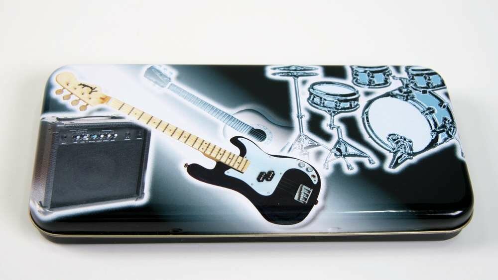 Blechdose Egitarre Drum Schlagzeug