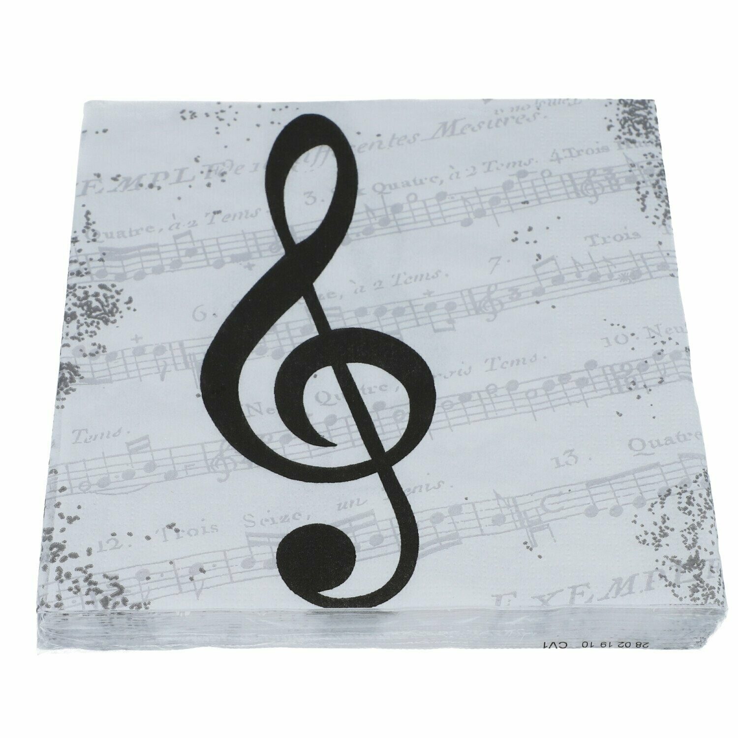 Servietten Violinschlüssel Napkins
