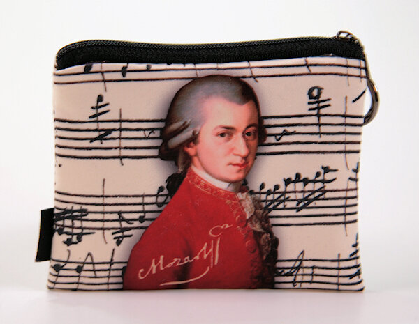 Geldbörse mit Reißverschluß Wolfgang Amadeus Mozart