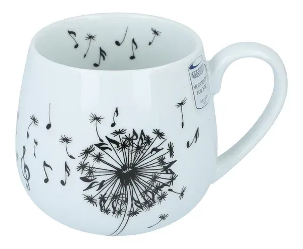 Tasse Pusteblume mit Noten