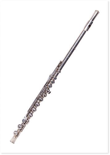 Postkarte Karte Querflöte Flute
