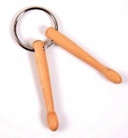 Schlüsselanhänger Drumsticks Schlagzeug