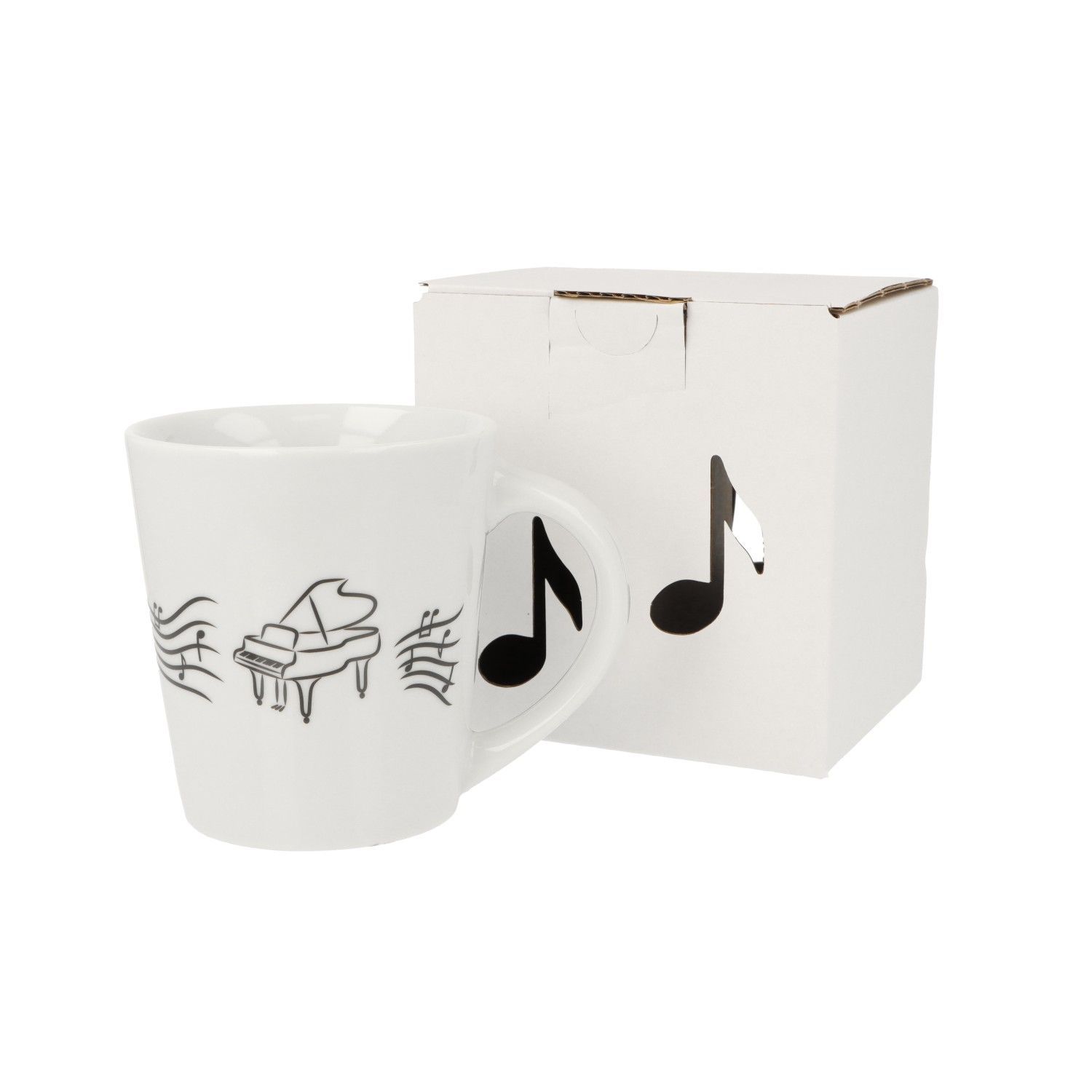 Tasse mit Klavier Piano Flügel