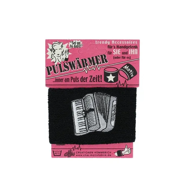 Pulswärmer Schweißband 1 Stück Akkordeon