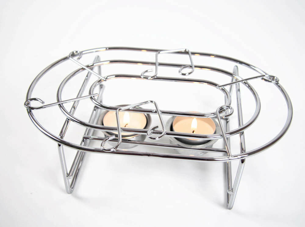 Speisewärmer Untersetzer für 2 Teelichter 10 Stück