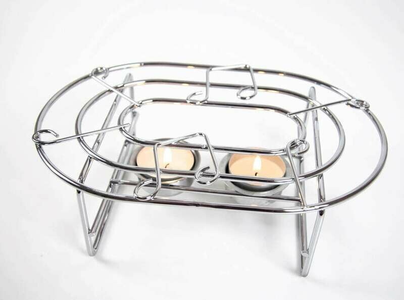 Speisewärmer Untersetzer für 2 Teelichter 10 Stück