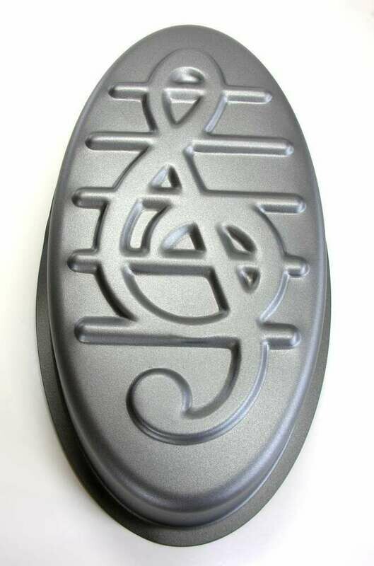 Backform Notenschlüssel 10 Stück