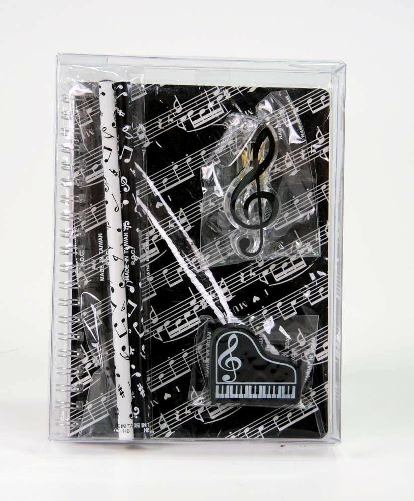 Schreibset mit Block Bleistift Radierer und Clip 10 Stück Schreibset mit Block Bleistift Radierer und Clip 10 Stück