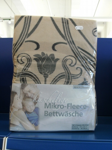 Mikro-Fleece-Bettwäsche