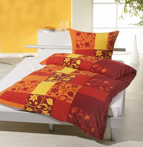 Bettwäsche, Microfaser, 4-tlg.,  Design RONJA