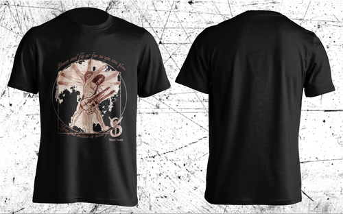 De Vinci T-shirt – Black (LAST ITEMS!)