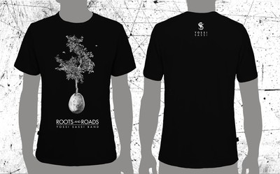Roots and Roads T-shirt - Black