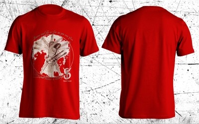 De Vinci T-shirt – Red (LAST ITEMS!)