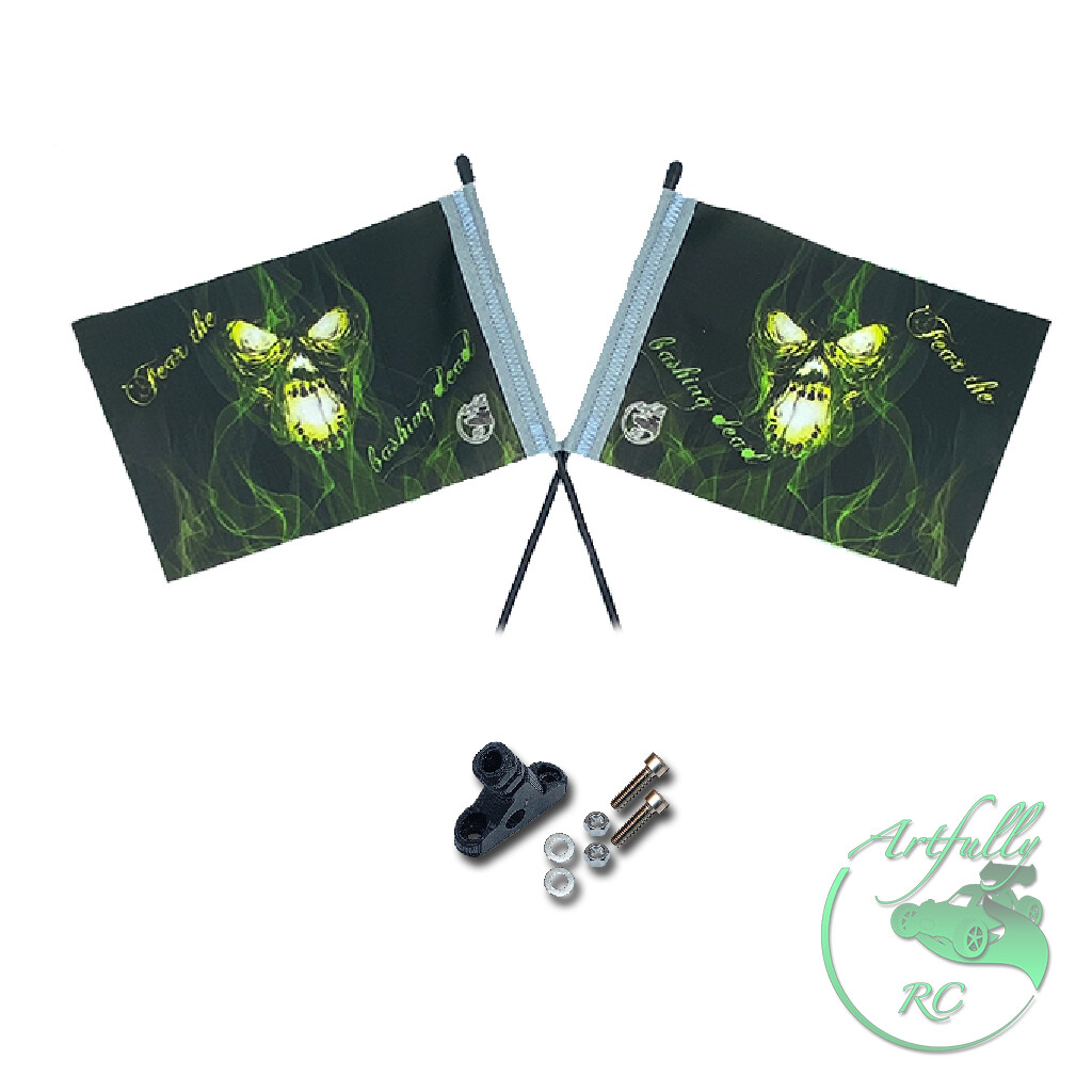 Artfully RC - Design-RC-Flagge - Fear the Bashing Dead