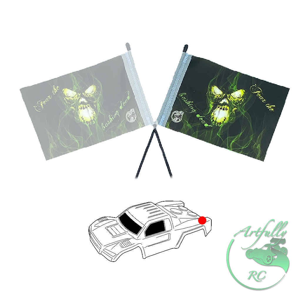 Artfully RC - Design-RC-Flagge - Fear the Bashing Dead