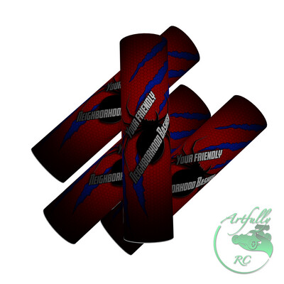 Artfully RC - Dämpfersocken, Friendly Basher V2, 4er Set Artfully RC - Dämpfersocken, Friendly Basher V2, 4er Set