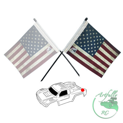 Artfully RC - Design-RC-Flagge - USA, Design: Stars'n'Stripes - links