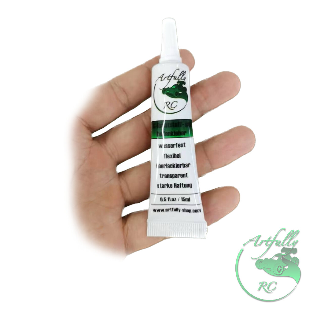 Artfully RC - Karosserie-/Reifen-Kleber, Inhalt: 15ml Tube