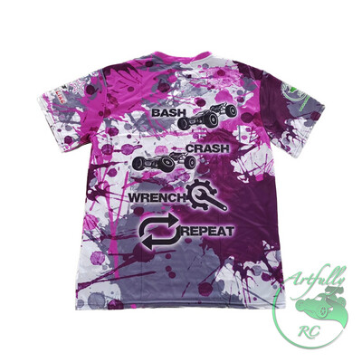 Artfully RC - T-Shirt - Bash-Crash-Wrench-Repeat Artfully RC - T-Shirt - Bash-Crash-Wrench-Repeat
