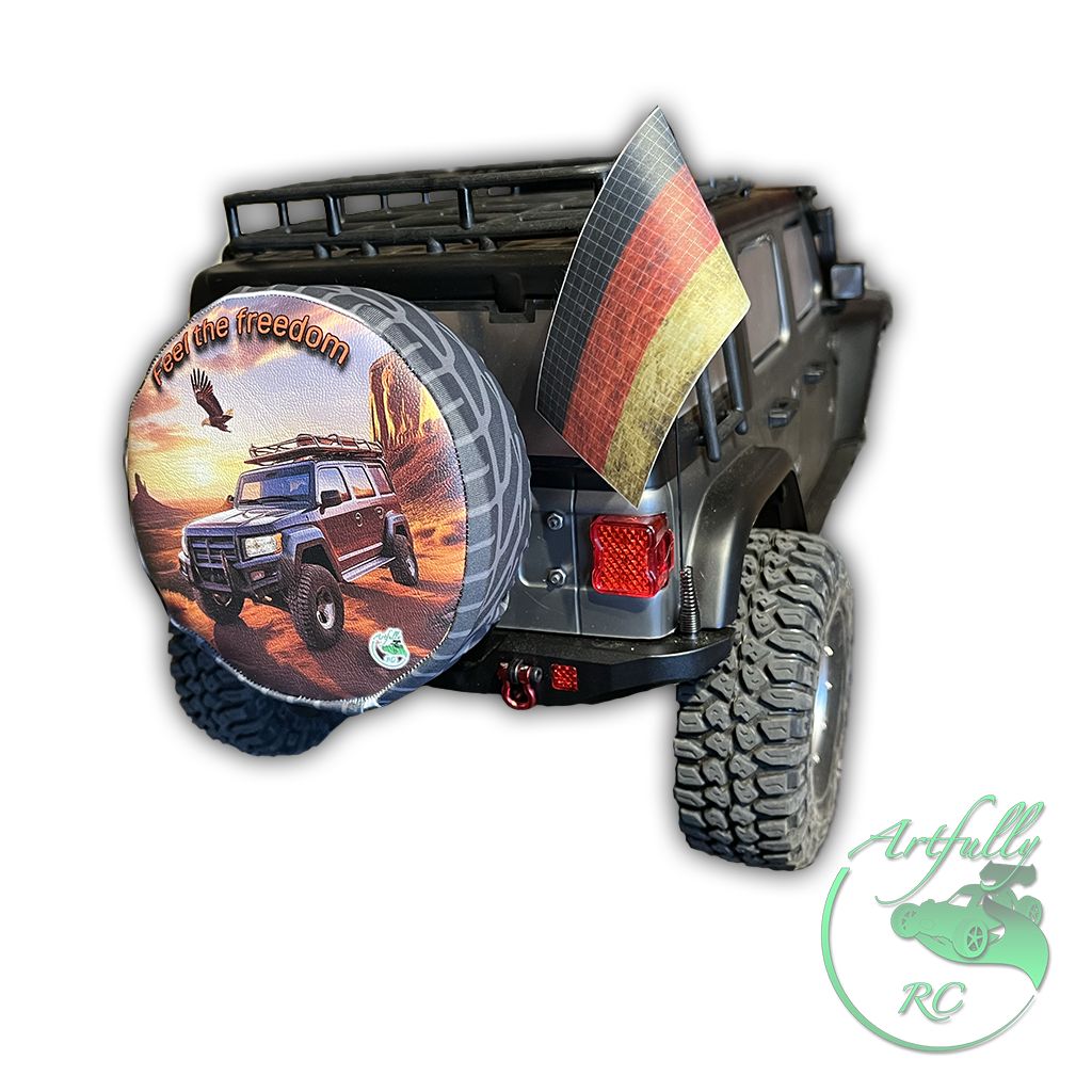 Artfully RC - Reserveradabdeckung - Crawler