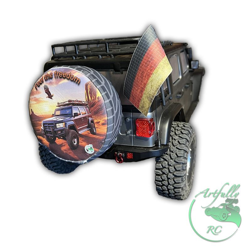Artfully RC - Reserveradabdeckung - Crawler Artfully RC - Reserveradabdeckung - Crawler