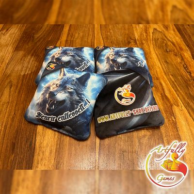 Artfully Games - Cornhole-/Sackloch-Hobby-Bags, 4er-Set - Fenrir Artfully Games - Cornhole-/Sackloch-Hobby-Bags, 4er-Set - Fenrir