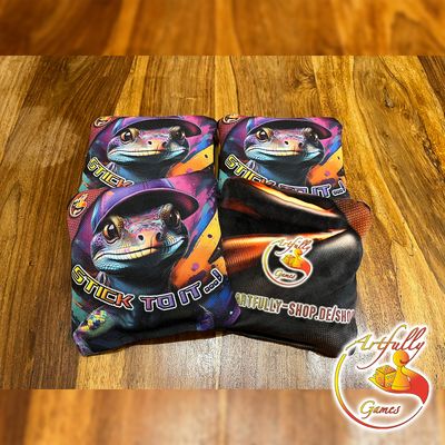 Artfully Games - Cornhole-/Sackloch-Hobby-Bags, 4er-Set - Stick-To-It Artfully Games - Cornhole-/Sackloch-Hobby-Bags, 4er-Set - Stick-To-It