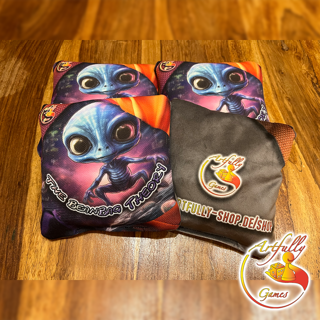 Artfully Games - Cornhole-/Sackloch-Hobby-Bags, 4er-Set - Theory