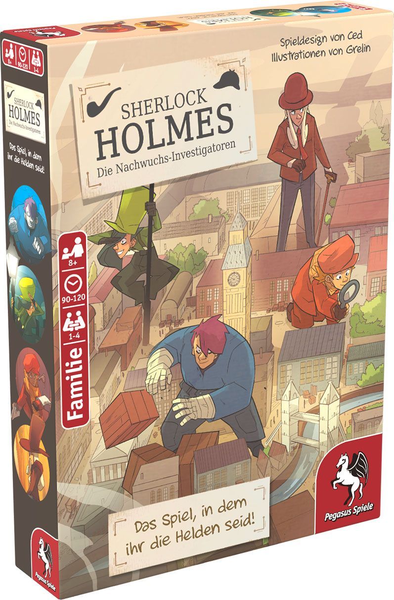 Pegasus Spiele - Sherlock Holmes - Die Nachwuchs-Investigatoren Pegasus Spiele - Sherlock Holmes - Die Nachwuchs-Investigatoren
